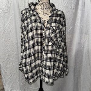 Plaid blouse